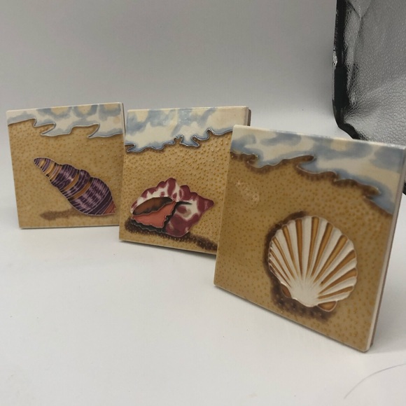Seashell fine art coasters - Picture 4 of 8